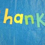 Ways to say thank you 