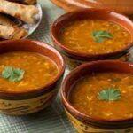 شوربة الحريرة المغربية.