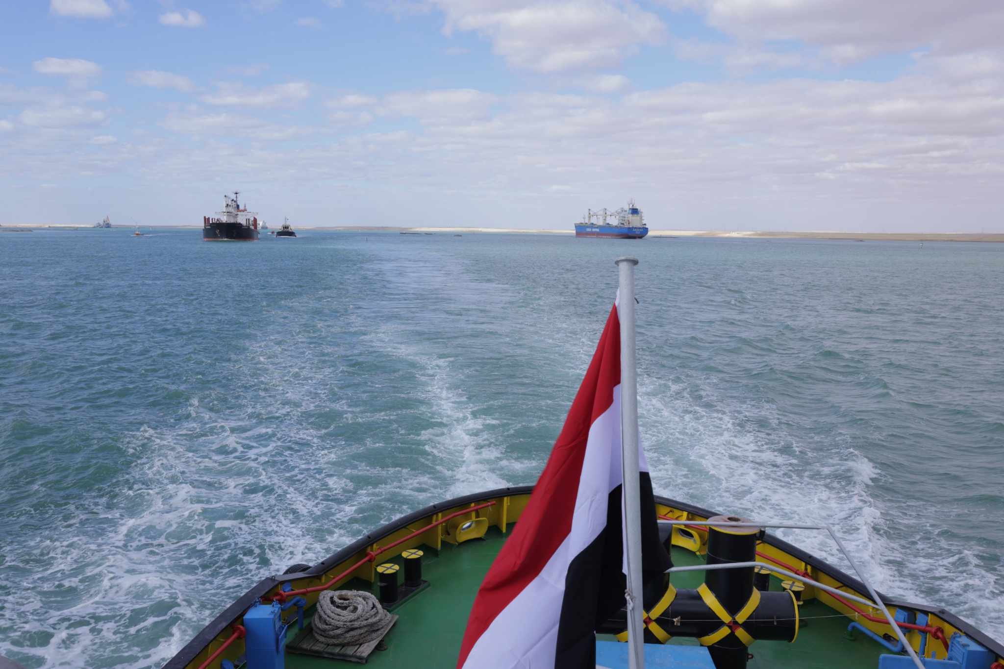 الفريق أسامة ربيع:"نجاح التشغيل التجريبي لمشروع ازدواج قناة السويس