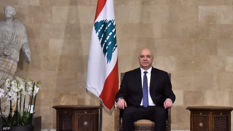 وفد عسكري أمريكي يلتقي الرئيس اللبناني