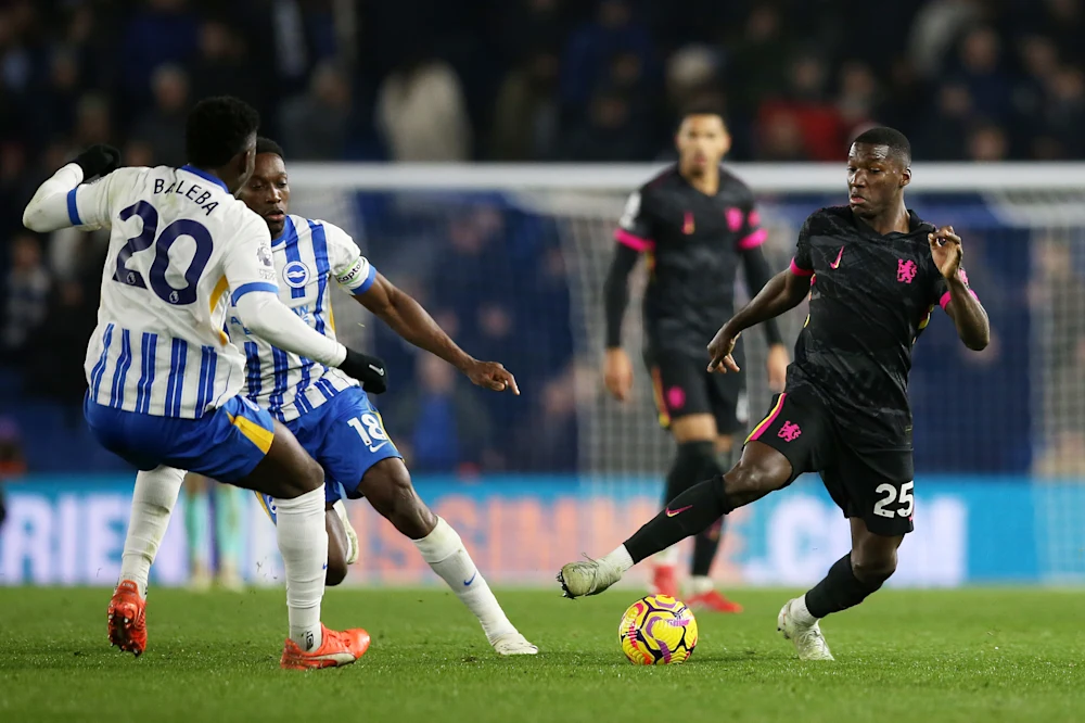 برايتون يكتسح تشيلسي 3-0 ويشعل صراع المراكز في الدوري الإنجليزي 7 برايتون يكتسح تشيلسي 3-0 ويشعل صراع المراكز في الدوري الإنجليزي