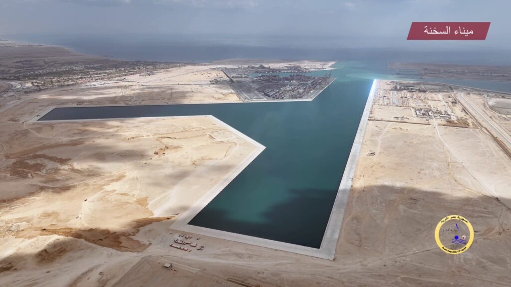 وزارة النقل تعلن عن مشروع ضخم لتطوير ميناء السخنة وتحويله إلى مركز لوجيستي عالمي |صور