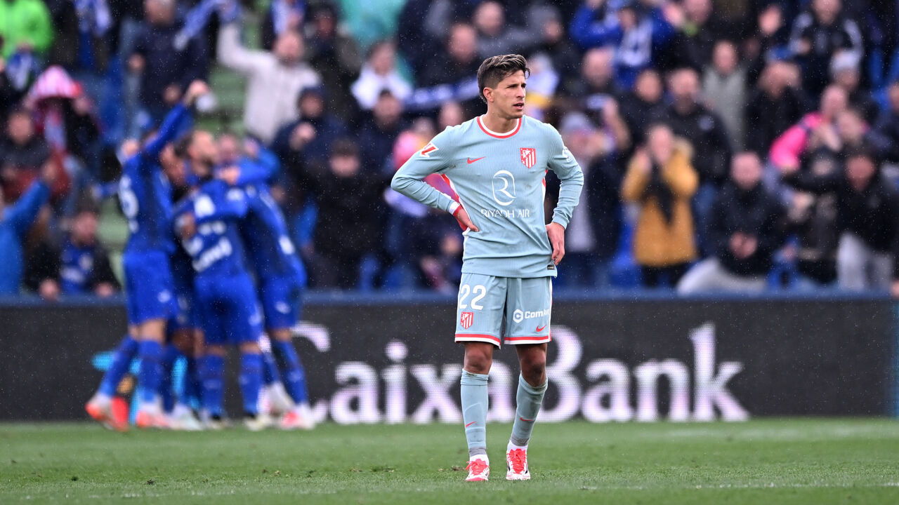 خيتافي يصعق أتلتيكو مدريد بثنائية قاتلة في الدقائق 88 و92 بالدوري الإسباني 1 خيتافي - أتليتيكو مدريد