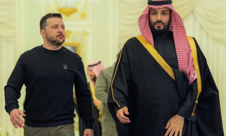 محمد بن سلمان - زيلينسكي