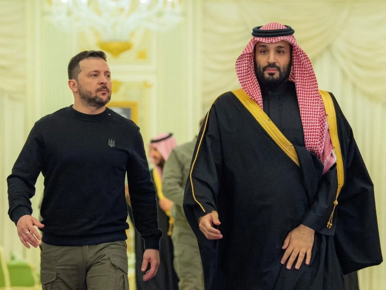محمد بن سلمان - زيلينسكي