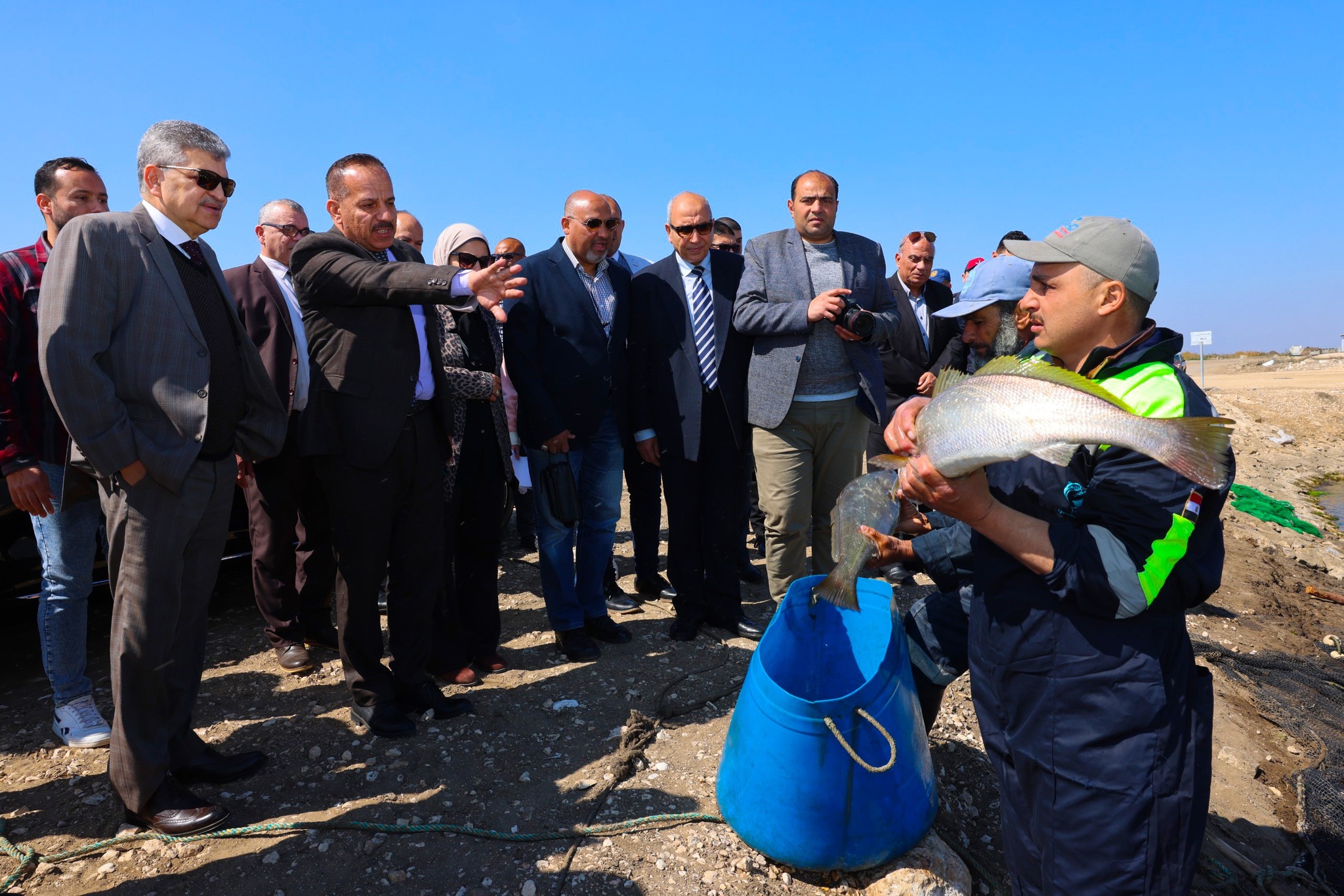 رئيس هيئة قناة السويس: التشغيل التجريبي لمصنع تعبئة الأسماك والجمبري بطاقة 7 أطنان يوميًا 1 رئيس هيئة قناة السويس: التشغيل التجريبي لمصنع تعبئة الأسماك والجمبري بطاقة 7 أطنان يوميًا