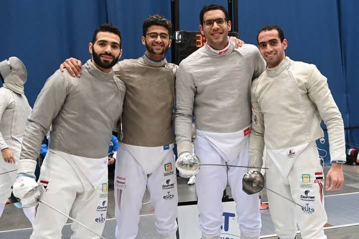 منتخب مصر لسلاح السيف يتألق عالميًا ويتوج بذهبية كأس العالم في المجر