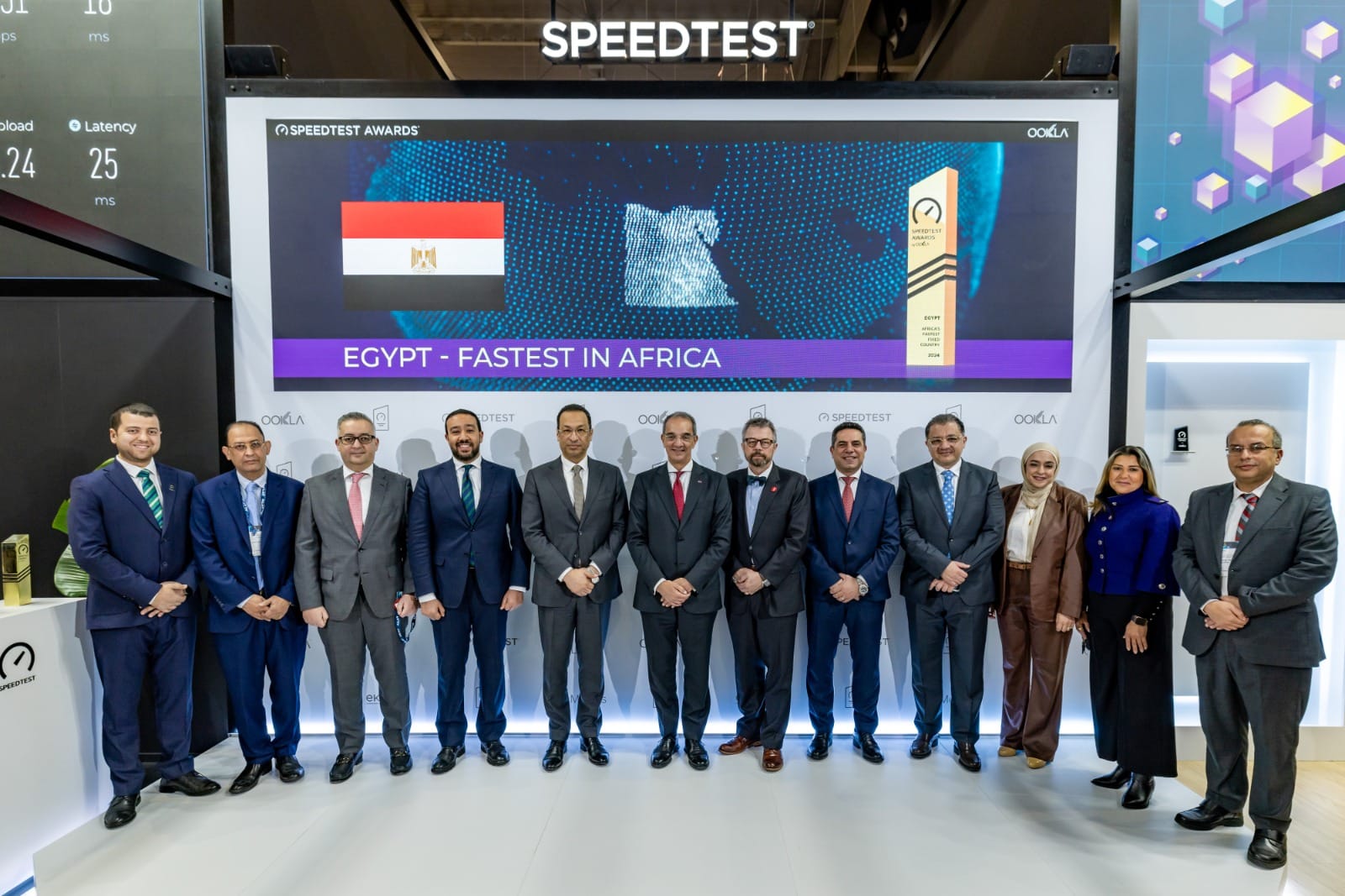 مصر تتصدر أفريقيا في سرعة الإنترنت الثابت لعام 2024 باستثمارات 3.5 مليار دولار