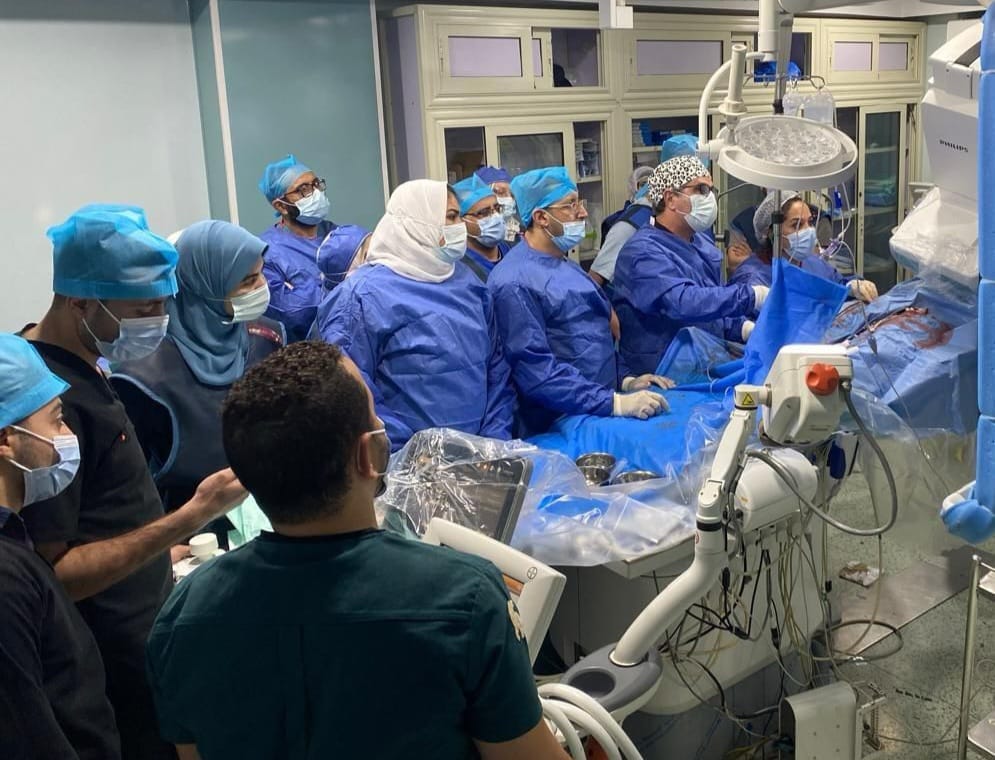 إنجاز طبي في مصر.. معهد القلب القومي يطلق منظومة زرع الصمام الرئوي بالقسطرة 1 إنجاز طبي في مصر.. معهد القلب القومي يطلق منظومة زرع الصمام الرئوي بالقسطرة