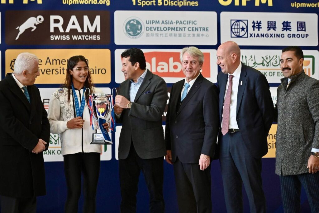 فريدة خليل تحصد ذهبية كأس العالم للخماسي الحديث وسط تألق مصري لافت