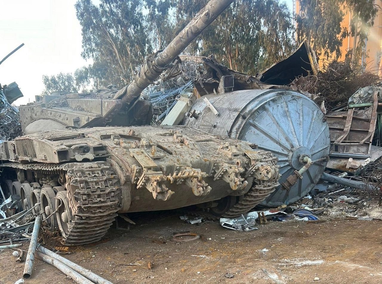 القسام تبث مشاهد لاستهداف قوة إسرائيلية ودبابة ميركافا شمال غزة