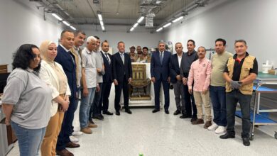المتحف المصري الكبير يستقبل 163 قطعة من كنوز توت عنخ آمون