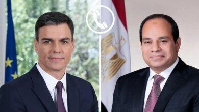 السيسي يناقش آخر تطورات الأوضاع في غزة مع رئيس وزراء إسبانيا