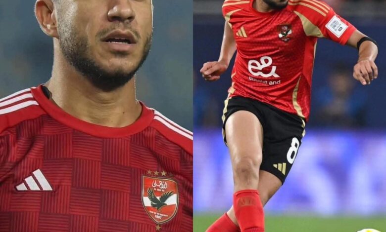الأهلي يوجه الشكر لـ رامي ربيعة وحمزة علاءوأكرم توفيق رسميًا أعلن النادي الأهلي اليوم الأربعاء، وبشكل رسمي، توجيه الشكر لثلاثة من لاعبيه: رامي ربيعة، حمزة علاء، وأكرم توفيق. يأتي هذا القرار بعد انتهاء عقود اللاعبين مع النادي، وعدم التوصل لاتفاق حول تمديدها 1 الأهلي يوجه الشكر لـ رامي ربيعة وحمزة علاءوأكرم توفيق رسميًا أعلن النادي الأهلي اليوم الأربعاء، وبشكل رسمي، توجيه الشكر لثلاثة من لاعبيه: رامي ربيعة، حمزة علاء، وأكرم توفيق. يأتي هذا القرار بعد انتهاء عقود اللاعبين مع النادي، وعدم التوصل لاتفاق حول تمديدها