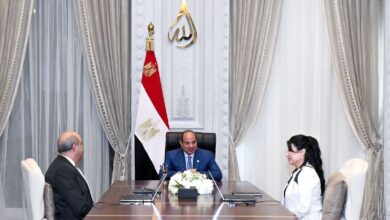 الرئيس السيسي يوجه بزيادة تعويضات ضحايا حادث المنوفية بـ100 ألف جنيه لكل حالة وفاة