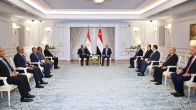 السيسي يستقبل البرهان في العلمين ويؤكد دعم مصر لوحدة السودان واستقراره