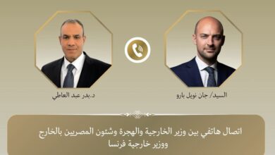وزير الخارجية ونظيره الفرنسي يؤكدان ضرورة تدفق المساعدات الإنسانية على غزة