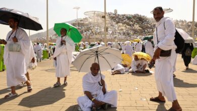 وزارة الحج والعمرة السعودية تحذر الحجاج من مغادرة المخيمات بسبب الحر