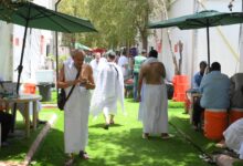 بعثة حج الجمعيات الأهلية تبدأ النفرة من عرفات إلى مزدلفة وسط تنظيم دقيق