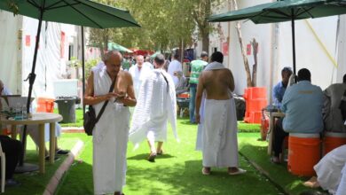 بعثة حج الجمعيات الأهلية تبدأ النفرة من عرفات إلى مزدلفة وسط تنظيم دقيق