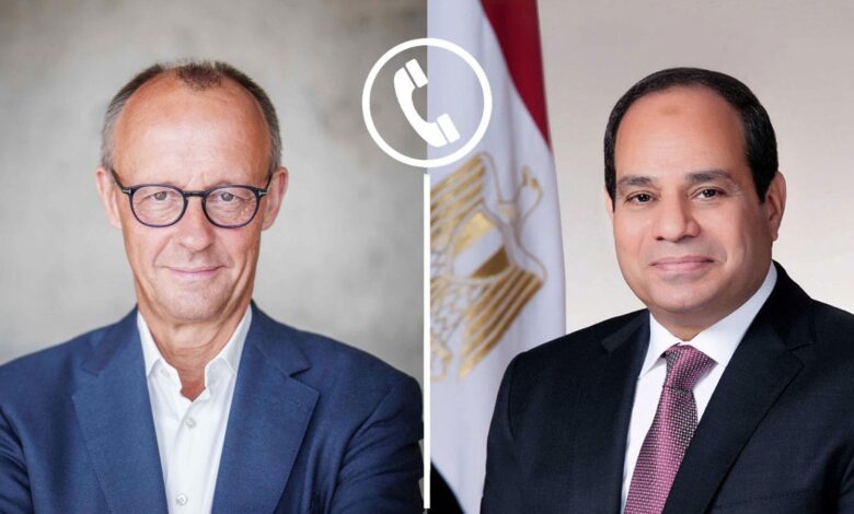 الرئيس السيسي يهنئ المستشار الألماني الجديد ويؤكد أهمية التعاون المشترك في ظل التحديات الدولية 1 الرئيس السيسي يهنئ المستشار الألماني الجديد ويؤكد أهمية التعاون المشترك في ظل التحديات الدولية