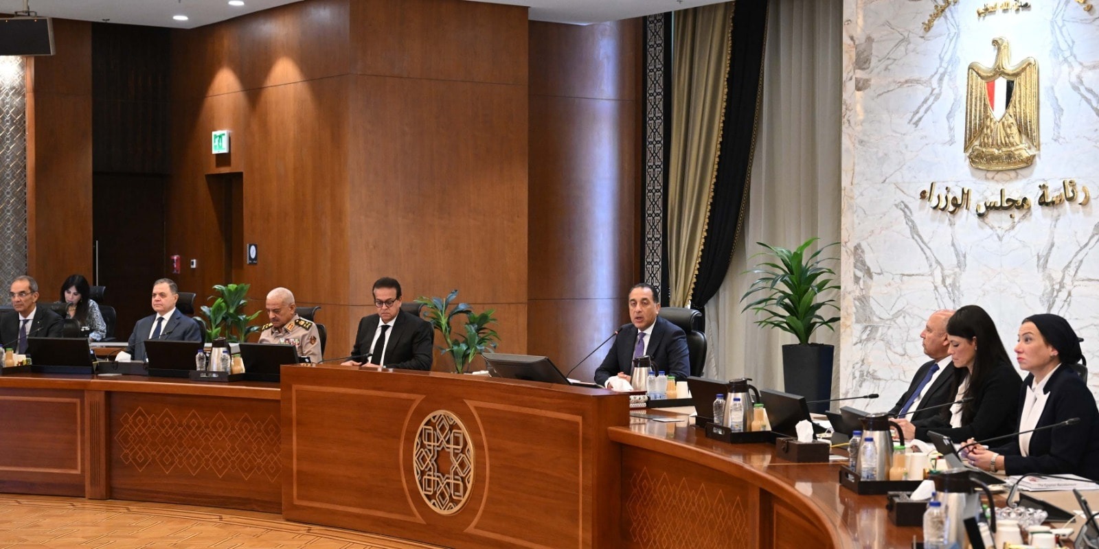 مدبولي يترأس اجتماع الحكومة بالعاصمة الإدارية ويستعرض جهود الدولة في مواجهة حريق "سنترال رمسيس"