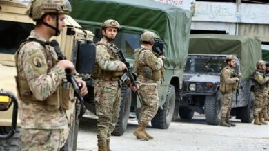 الجيش اللبناني ينفي انسحابه من الحدود ويؤكد استقرار الوضع الأمني في البقاع