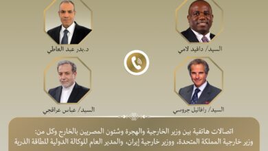 عبد العاطي يواصل اتصالاته لخفض التصعيد بين إيران وإسرائيل