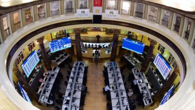 البورصة المصرية تربح 13 مليار جنيه في ختام الأسبوع.. وتداولات تتجاوز 349 مليار جنيه