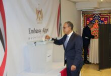 وزير الخارجية يُدلي بصوته في انتخابات مجلس الشيوخ بواشنطن