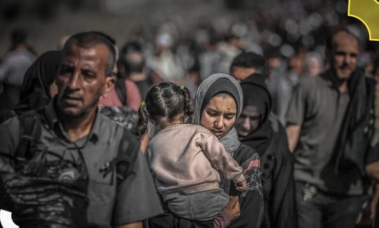 فتح: خطة إسرائيل لاجتياح غزة تهدف إلى تهجير الفلسطينيين