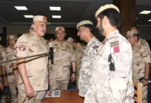 رئيس الأركان يتفقد الاستعدادات النهائية لانطلاق تدريب "النجم الساطع 2025"