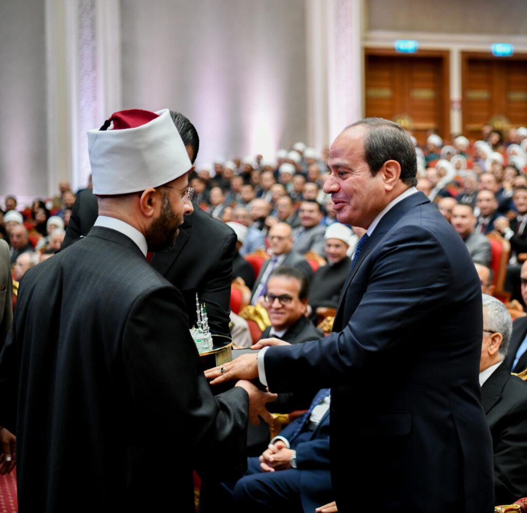 الرئيس عبد الفتاح السيسي يشهد احتفال مصر بذكرى المولد النبوي الشريف