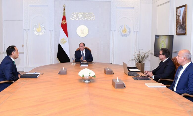 السيسي يوجّه بسرعة إدماج 5 محافظات جديدة في منظومة التأمين الصحي 1 السيسي يوجّه بسرعة إدماج 5 محافظات جديدة في منظومة التأمين الصحي