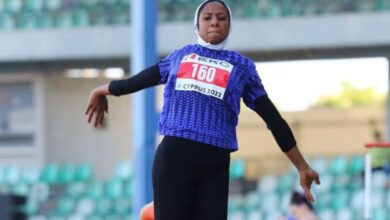 إسراء عويس تتأهل لنهائي الوثب الطويل ببطولة العالم في طوكيو