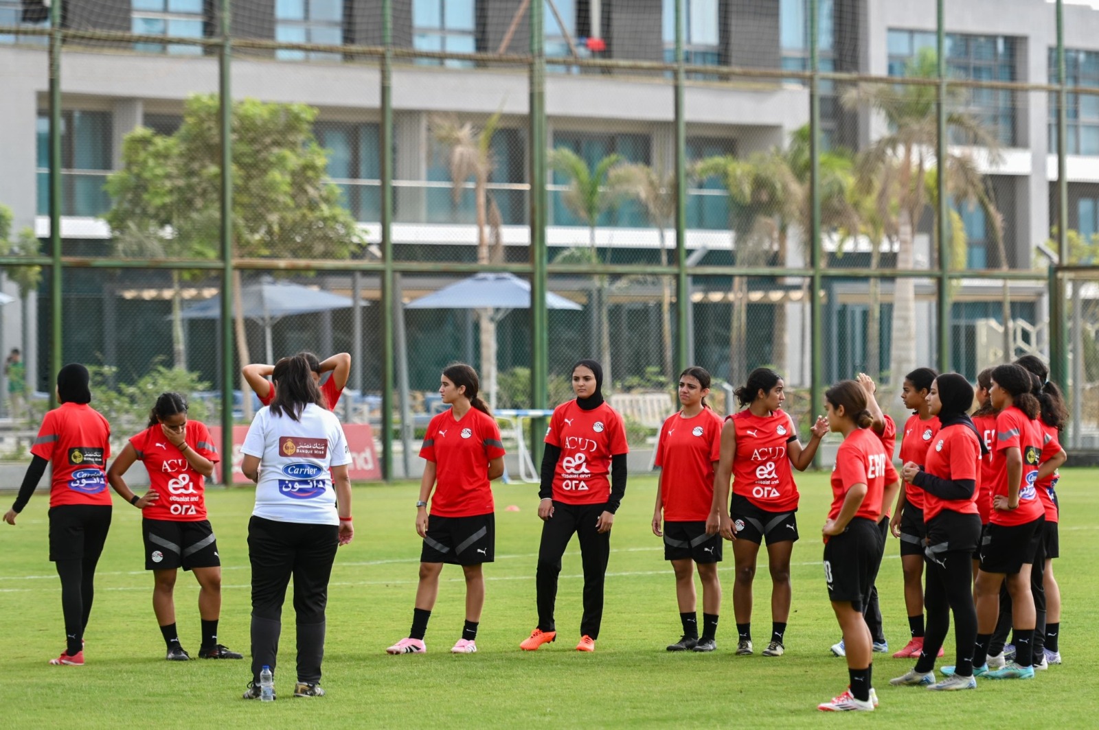 منتخب مصر للكرة النسائية تحت 20 عامًا يختتم تدريباته قبل المشاركة في تصفيات كأس العالم