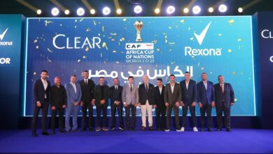 وزير الرياضه يشهد أحتفاليه استقبال كأس الأمم الأفريقيه في مصر الأمم الأفريقيه ال