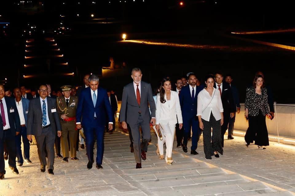 الملك فيليب السادس والملكة ليتيسيا يختتمان زيارتهما للأقصر بجولات أثرية 1 الملك فيليب السادس والملكة ليتيسيا يختتمان زيارتهما للأقصر بجولات أثرية