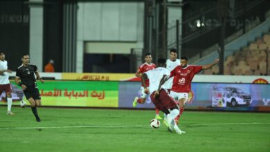 الأهلي يسعيد نغمه الإنتصارات بالفوز علي سيراميكا كيلوباترا 0/1