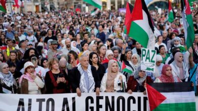 إضراب ومظاهرات واسعة في إيطاليا تضامنًا مع الفلسطينيين وسط الحرب على غزة