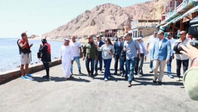وزيرة التنمية المحلية تشدد على حماية الشعاب المرجانية وتعزيز السياحة البيئية في دهب