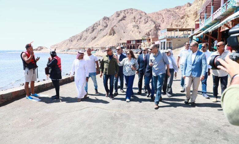 وزيرة التنمية المحلية تشدد على حماية الشعاب المرجانية وتعزيز السياحة البيئية في دهب