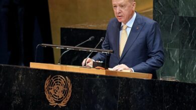 أردوغان في الأمم المتحدة: أدعو الدول غير المعترفة بفلسطين بالاعتراف العاجل