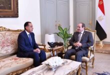 السيسي يتابع نتائج مشاركه مدبولي في إجتماعات نيويورك ويؤكد دعم مصر للسلام والقضيه الفلسطينيه