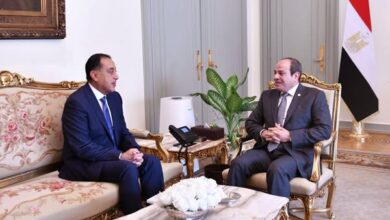 السيسي يتابع نتائج مشاركه مدبولي في إجتماعات نيويورك ويؤكد دعم مصر للسلام والقضيه الفلسطينيه