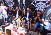 وزير العمل ومحافظ الغربيه يزور مصابي حريق مصنع المحله الكبري ويقدم العزاء لأسر المتوفين
