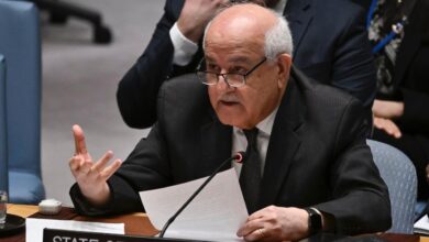 مندوب فلسطين بالأمم المتحدة: الشعب الفلسطيني يتحمل الموت والدمار ويحتاج للحرية لا مجرد هدنة
