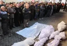 تشييع شهداء العدوان الإسرائيلي في الدوحة بمشاركة الأمير تميم