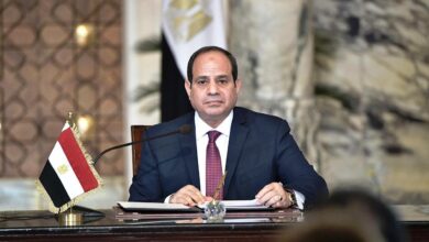 السيسي يثمن جهود ترامب لوقف الحرب في غزة وتحقيق السلام بالشرق الأوسط