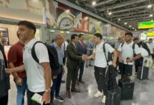 وزير الشباب والرياضة يودع بعثة منتخب مصر قبل مواجهة بوركينا فاسو